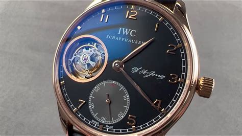 iwc jones portuguese back|IWC Portuguese Tourbillon ‘F.A.JONES’ PLATINUM LIMITED 50.